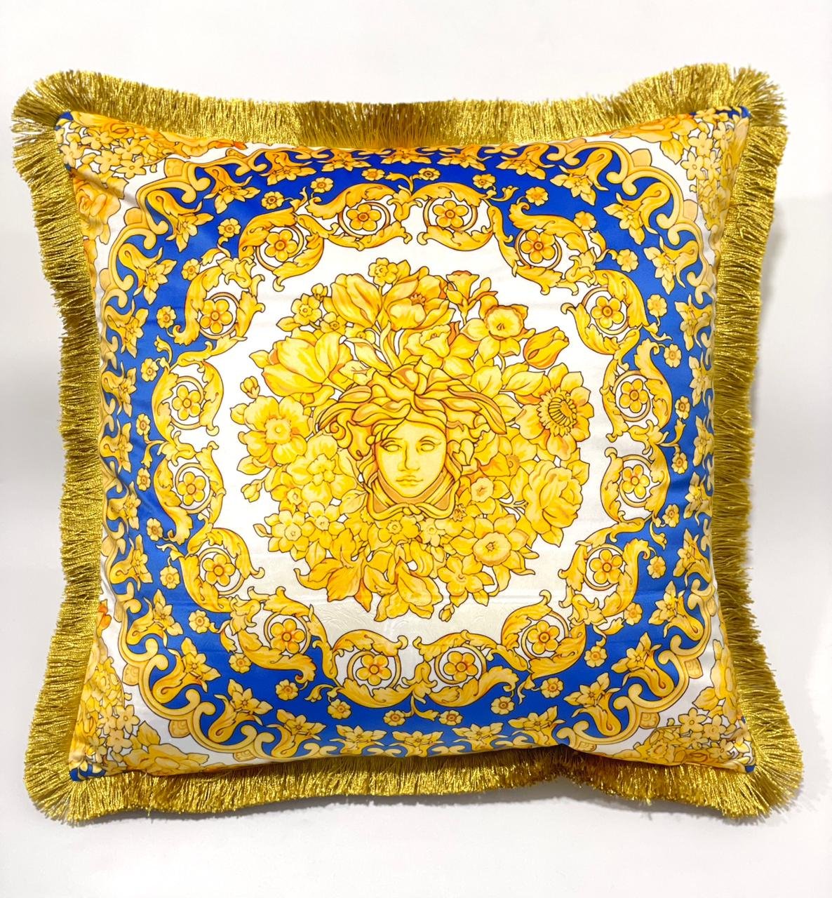 High-End Velvet Cushion case with tassel and pillow - Other Brand Blankets and Pillows | Buy Online in UAE